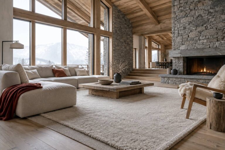 Sottotappeto antiscivolo su parquet di larice: materiali e scelta