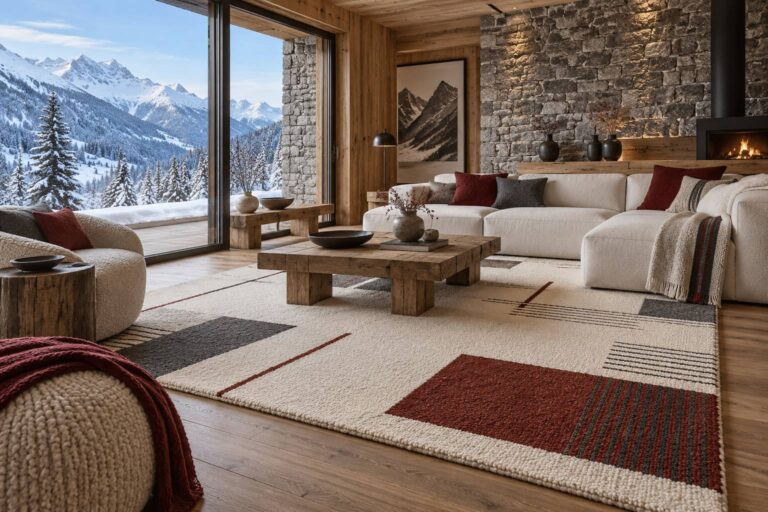 Tappeto Nain: tratti distintivi e usi in un soggiorno alpino